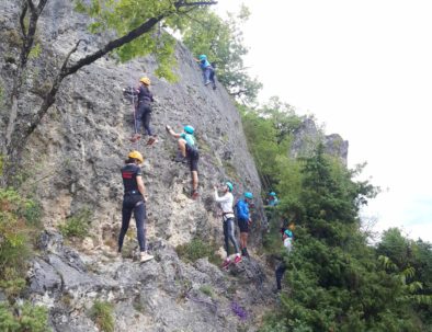 Groupe moniteur Gorges du tarn bureau sainte enimie activités loisirs nature sport plein air lozère